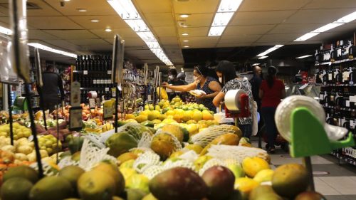 Supermercado na zona sul do Rio de Janeiro (Foto: Tânia Rêgo/Agência Brasil)