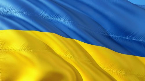 Bandeira Internacional da Ucrânia. Foto: Pixabay