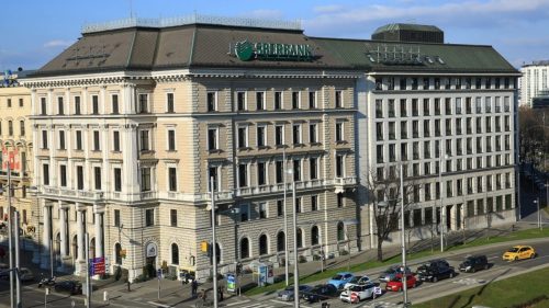 Sede europeia Sberbank, em Viena: Sanções contra bancos russos levaram a uma corrida aos bancos até fora da Rússia