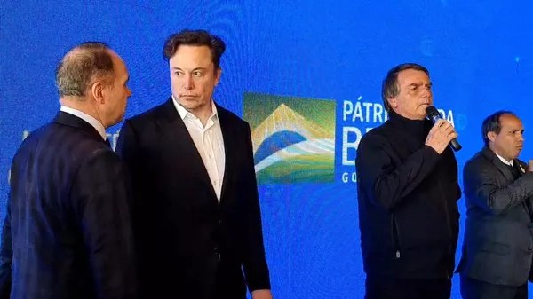 O encontro entre Musk e o presidente é festejado pela militância digital bolsonarista