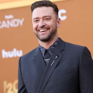 Justin Timberlake em evento em Los Angeles, na California