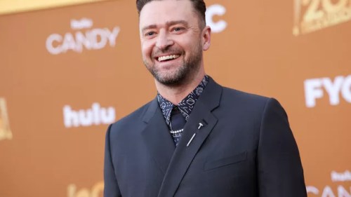 Justin Timberlake em evento em Los Angeles, na California — Foto: Reuters/Mario Anzuoni
