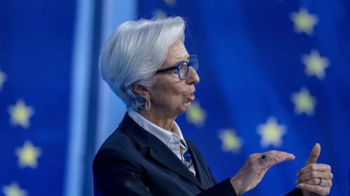 Christine Lagarde, presidente do BCE (Foto: Michael Probst/AP)