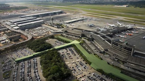 Aeroporto de Guarulhos — Foto: Delfim Martins/Divulgação
