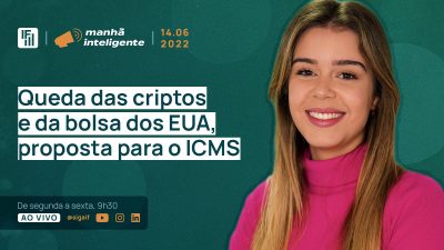 queda das criptomoedas manhã inteligente