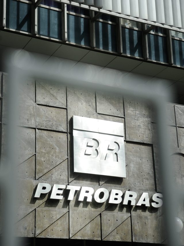 Detalhe do prédio da sede da Petrobras