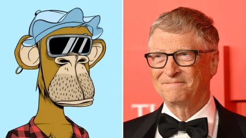 Gates, criador da Microsoft, ironizou os 'Bored Apes' Arte/O GLOBO

