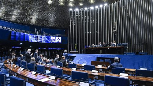Plenário do Senado Federal durante sessão deliberativa. Foto: Roque de Sá/Agência Senado