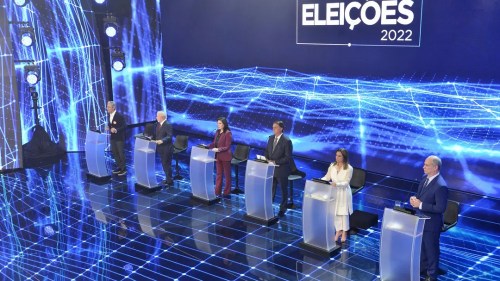 Debate presidencial na Band. Foto: Divulgação
