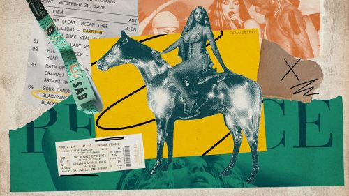 Beyoncé, Anitta e Lady Gaga são consideradas "artistas de investimentos seguros" entre as empresas do ramo de entretenimento e shows - Ilustração: Marcelo Andreguetti