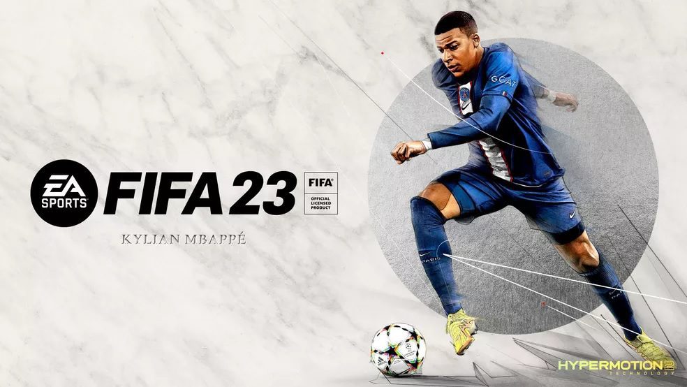 Fifa 23 висит на заставке