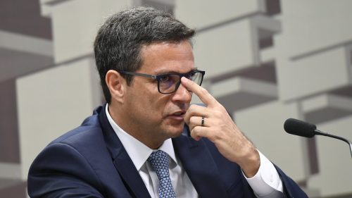O presidente do Banco Central, Roberto Campos Neto (Foto: Edilson Rodrigues/Agência Senado)