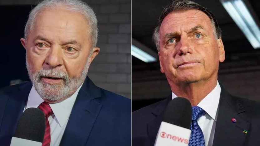 Pesquisa Quaest aponta empate técnico entre Lula (52%) e Bolsonaro (48%)