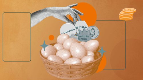 Não coloque todos os ovos na mesma cesta: diversificação de investimentos é fundamental para que não corra o risco de perder tudo de uma vez - Ilustração: Matheus Carvalho/IF