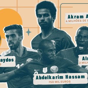 Copa do Mundo 2022: conheça os 6 jogadores mais valiosos da seleção do Catar e do Brasil