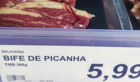 Picanha é uma das carnes mais apreciadas pelos brasileiros; mas será que compensa comprá-la lá em Portugal? - Foto: Fernanda Bottoni/IF