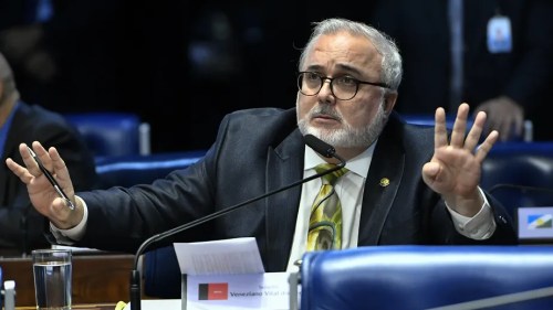 O ex-senador Jean Paul Prates, indicado para a presidência da Petrobras. Foto: Waldemir Barreto/Agência Senado