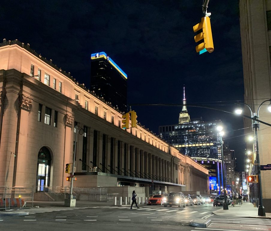 Penn Station, em Nova York, nos EUA