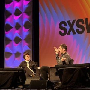Kevin Systrom, cofudandor do Instagram, no SXSW 2023, em Austin, no Texas