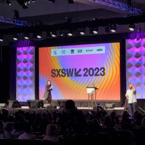 Amy Webb no SXSW 2023, Amy Webb é considerada uma das mais influentes futuristas