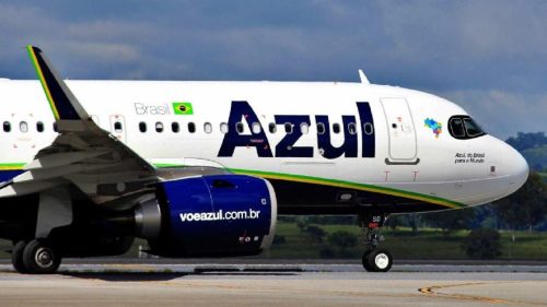 Avião da companhia aérea Azul (AZUL4) - Foto: Divulgação