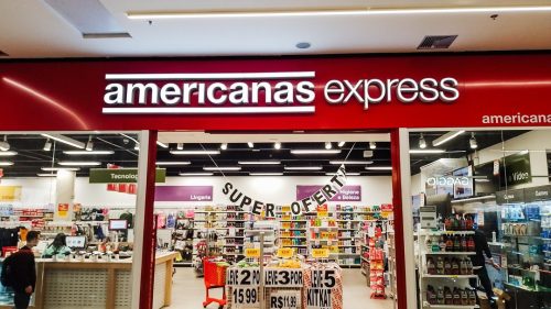 Vista da fachada da Lojas Americanas (AMER3), em Petrópolis (RJ). Foto: Davi Corrêa/Futura Press/Estadão Conteúdo