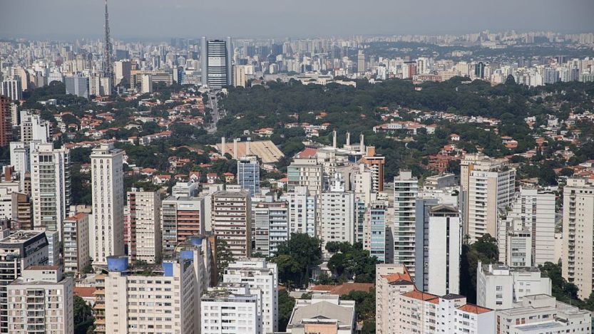 Prédios na cidade de São Paulo, onde são vendidos imóveis de R$ 1 milhão