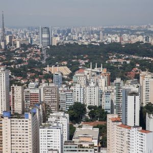 Prédios na cidade de São Paulo, onde são vendidos imóveis de R$ 1 milhão