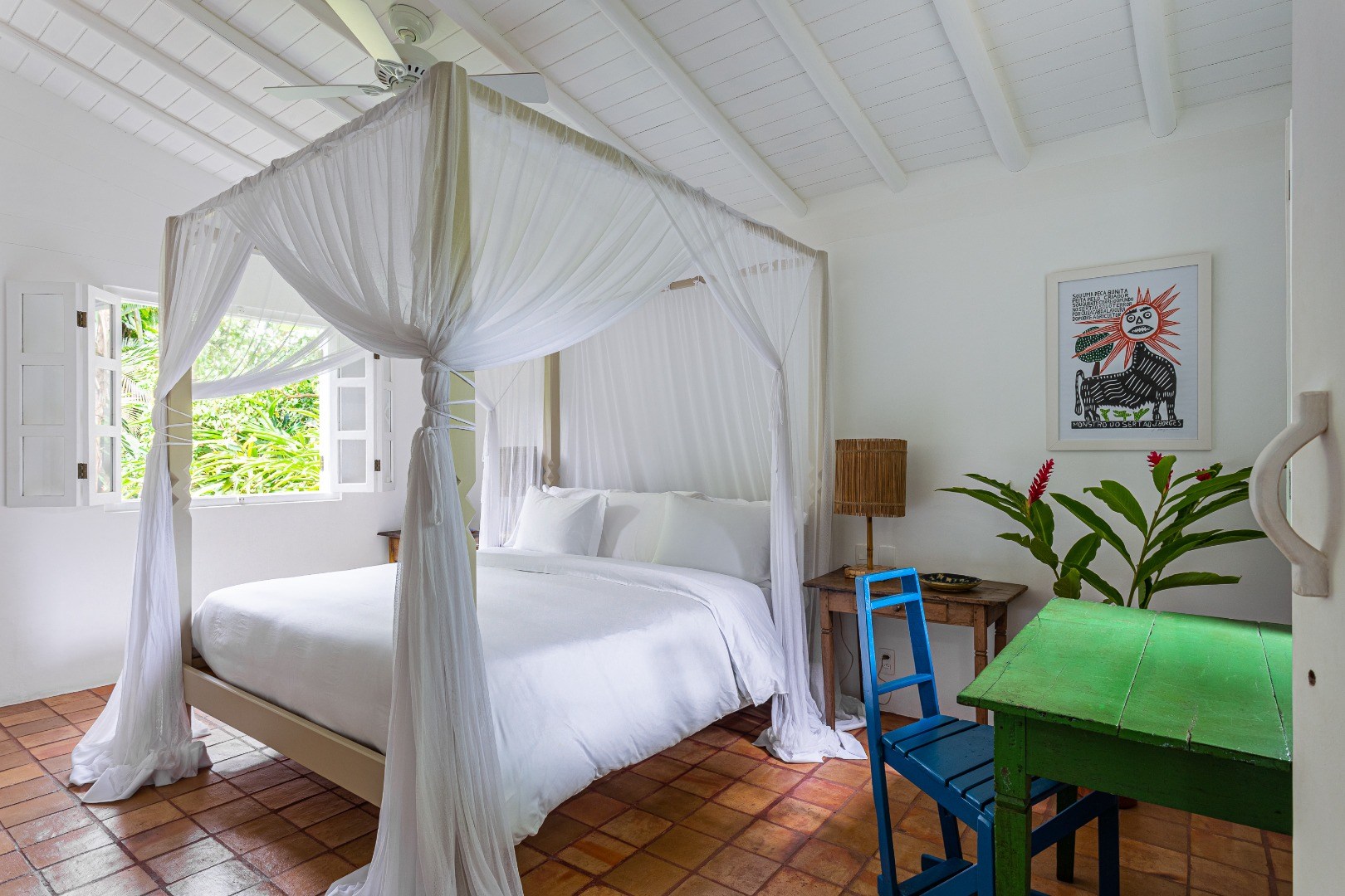 foto mostra cama da Casinha, no Uxua Casa Hotel & Spa