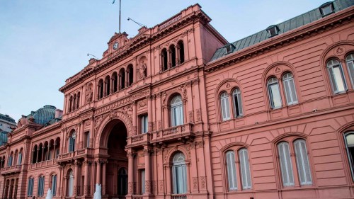 Casa Rosada, sede da presidência da República Argentina, em Buenos Aires. Foto: Divulgação/Casa Rosada
