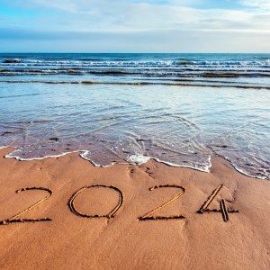 2024, praia, ano novo, mar