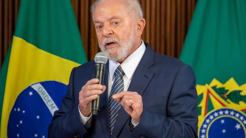 O presidente Luiz Inácio Lula da Silva durante reunião ministerial, no Palácio do Planalto Foto: Fabio Rodrigues-Pozzebom/Agência Brasil