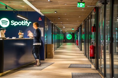 Quanto renderam as ações do Spotify?