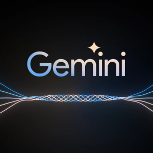 Logo do Gemini, ferramenta de inteligência artificial do Google, agora disponível no Brasil