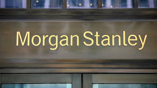 Detalhe da sede do banco Morgan Stanley em Nova York, nos Estados Unidos Foto: Alex Proimos/Wikimedia Commons