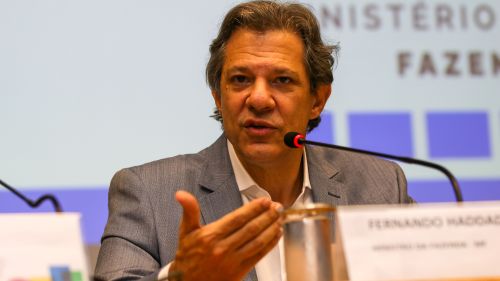 Fernando Haddad, ministro da Fazenda Foto: Wilson Dias/Agência Brasil