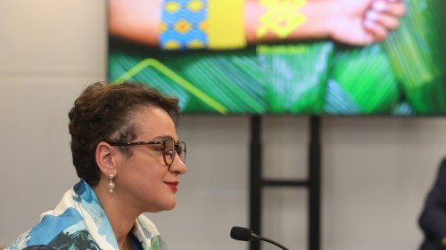 A presidente do Banco do Brasil (BBAS3), Tarciana Medeiros. Foto: Nilton Fukuda/Divulgação