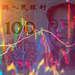 china, economia chinesa, mercado chinês, yuan, gráfico, getty images
