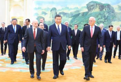 Em reunião com CEOs dos EUA, presidente da China defende laços mais estreitos