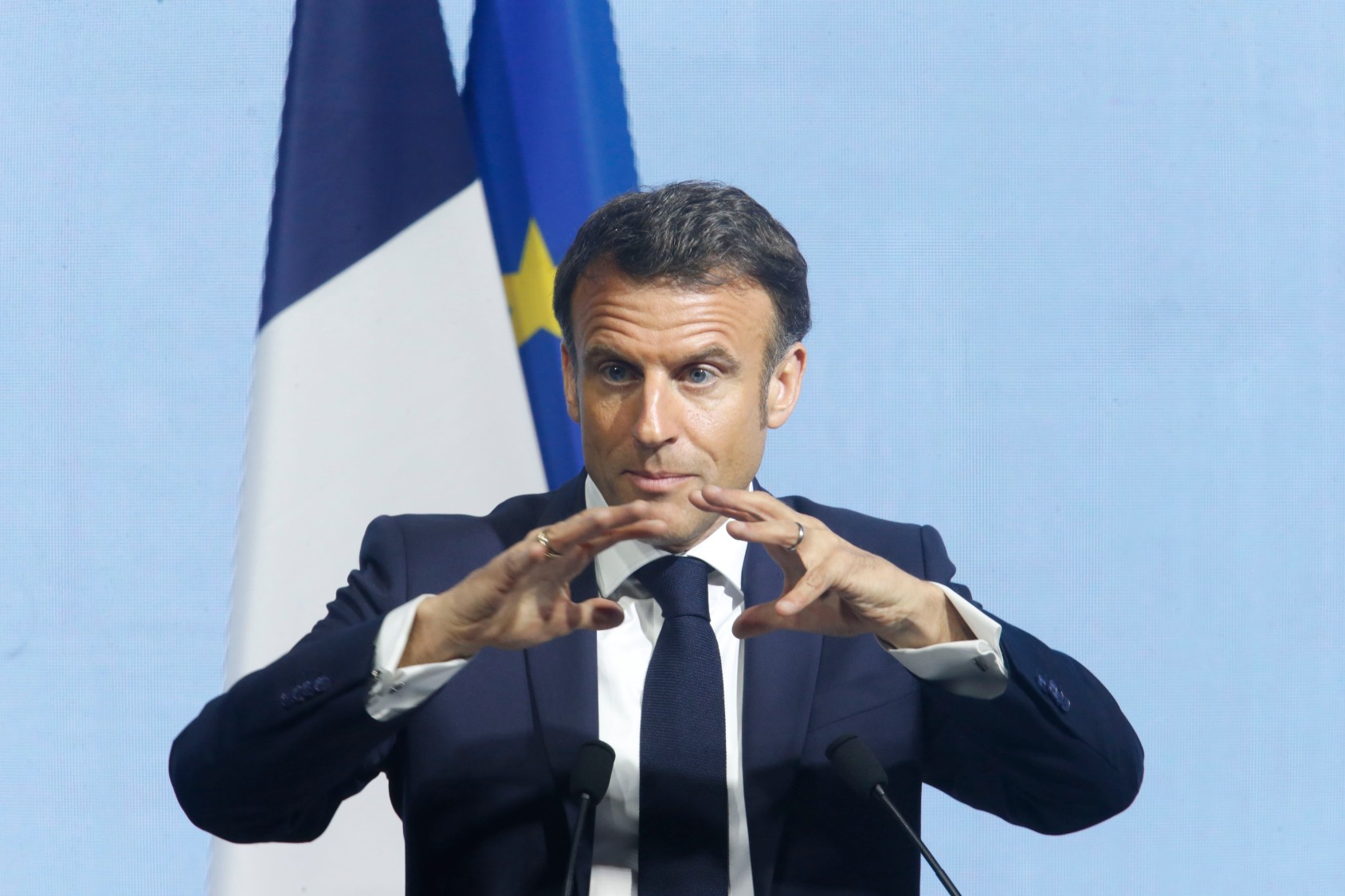 Emmanuel Macron, presidente da frança, frança