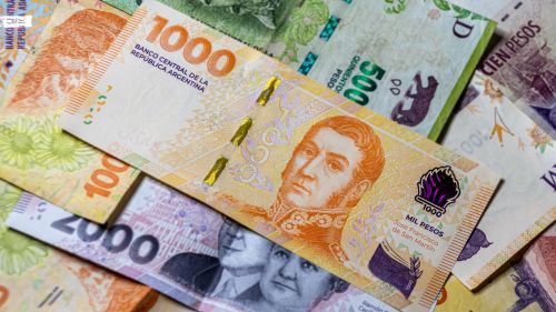 Pesos argentinos Foto: Manuel Augusto Moreno/Getty Images
