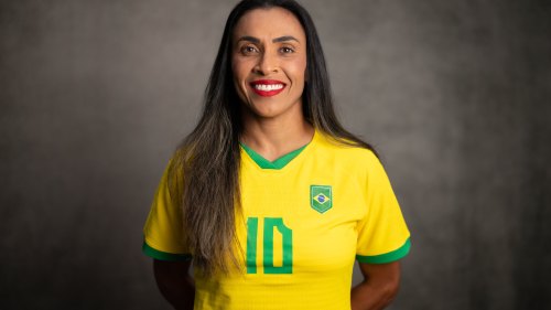 Marta, jogadora de futebol femimino da seleção brasileira. Foto: Sam Robles/CBF