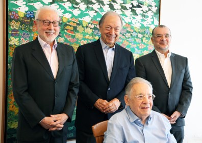 FHC encontra Pedro Malan, Persio Arida e o economista que o viu pedir demissão três vezes
